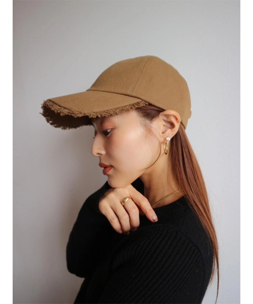Strap Fringe Cap（キャップ）｜TRUNC（トランクエイティー