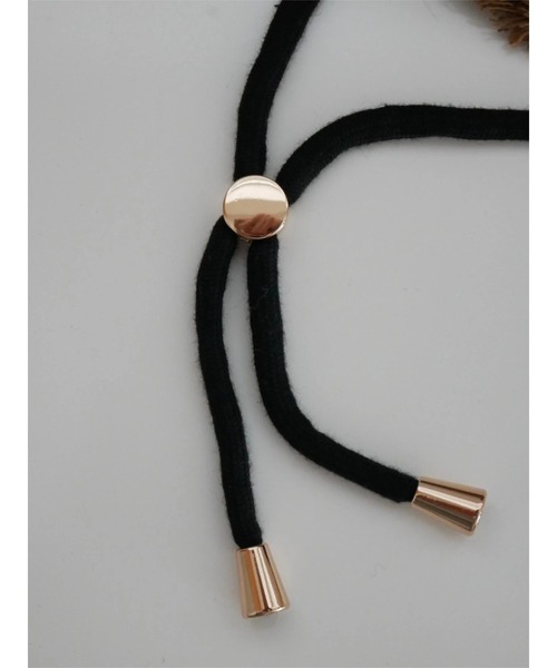 TRUNC（トランクエイティーエイト）の「Strap Fringe Cap（キャップ・レディース・ブラック/ブラウン・FREE）」の18枚目の写真