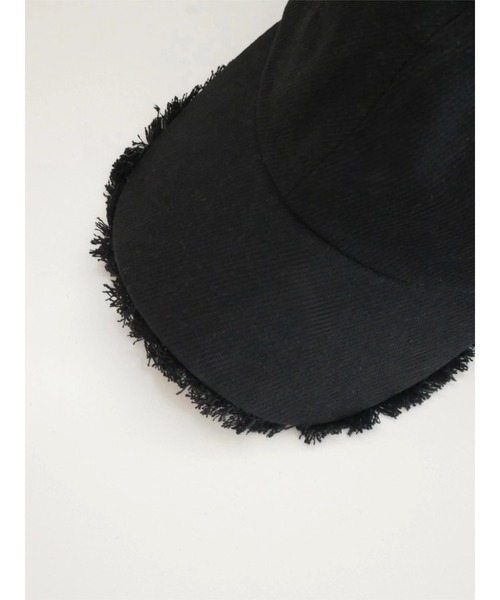 TRUNC（トランクエイティーエイト）の「Strap Fringe Cap（キャップ・レディース・ブラック/ブラウン・FREE）」の15枚目の写真