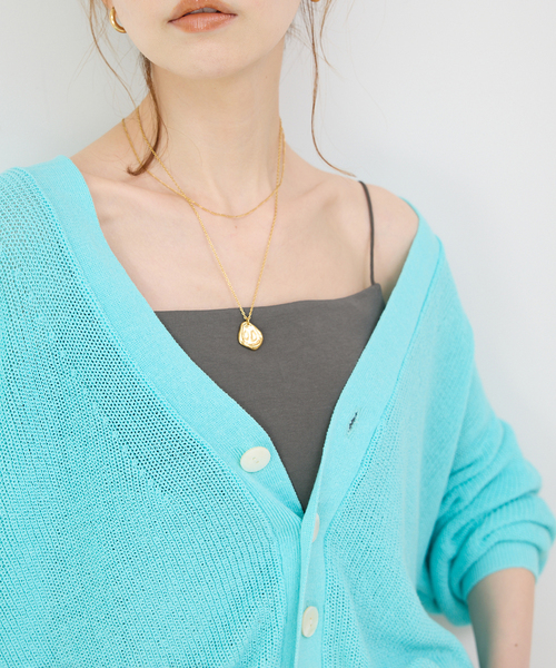 SLOBE IENA（スローブイエナ）の「カップ付きフライスキャミソール（Tシャツ/カットソー・レディース・アイボリー/チャコールグレー/ブラック・FREE）」の10枚目の写真