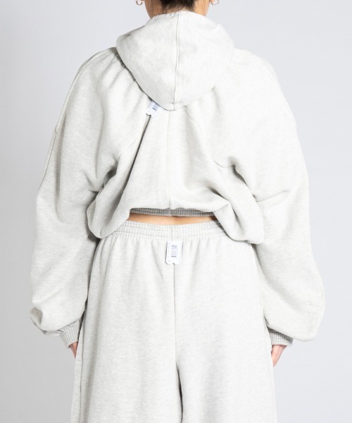 TATRAS CONCEPT STORE(タトラスコンセプトストア)の「PROTOTYPES(プロトタイプス) SWEATPANTS HOODIE(パーカー・レディース・グレー・S)」の9枚目の写真