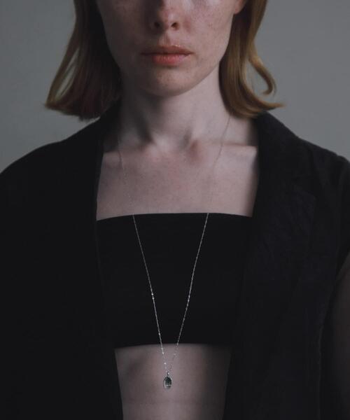URBAN RESEARCH(アーバンリサーチ)の「decor『デコール』 Ovalcharm Longnecklace(ネックレス・レディース・シルバー/ゴールド・-)」の1枚目の写真