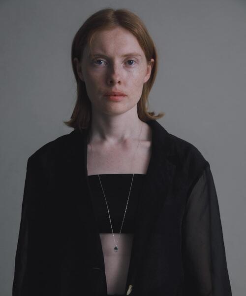 URBAN RESEARCH(アーバンリサーチ)の「decor『デコール』 Ovalcharm Longnecklace(ネックレス・レディース・シルバー/ゴールド・-)」の3枚目の写真