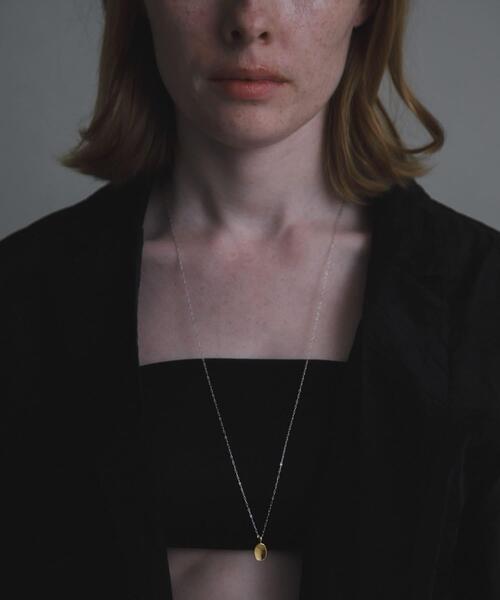 URBAN RESEARCH(アーバンリサーチ)の「decor『デコール』 Ovalcharm Longnecklace(ネックレス・レディース・シルバー/ゴールド・-)」の13枚目の写真