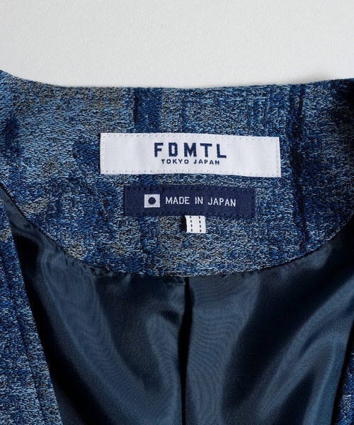 FDMTL/ファンダメンタル/BORO JAQUARD JACKET RINSE