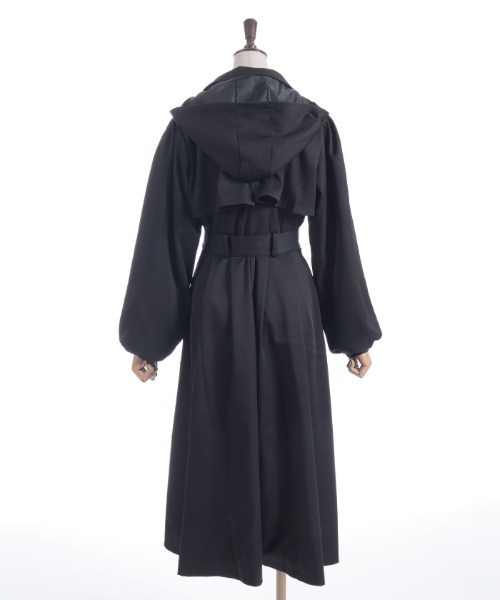 新品！アクシーズファム　フード付きトレンチコート フード付トレンチコート | レディース服・レディース