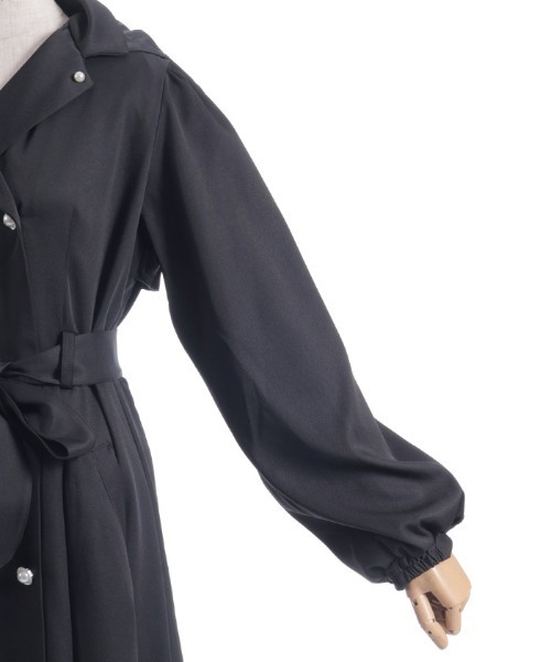 axes femme（アクシーズファム）の「フード付トレンチコート（トレンチコート・レディース・ベージュ/ラベンダー/ブラック・FREE）」の20枚目の写真