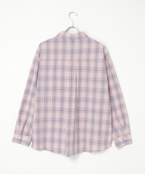 NO NEED（ノーニード）の「【WV PROJECT】seer prime check SH / JJLS7729（シャツ/ブラウス・メンズ・ピンク系・M/L/LL）」の13枚目の写真