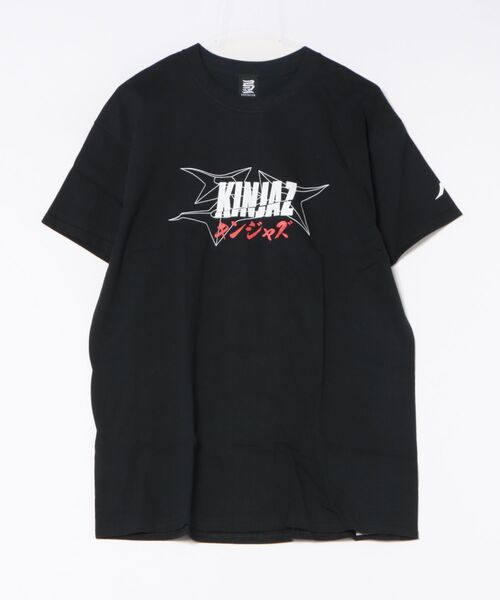 ARCHIVER(アーカイバ)の「【RS】【KINJAZ】Graphic T(Tシャツ/カットソー・メンズ・ホワイト/ブラック・MEDIUM/LARGE)」の2枚目の写真