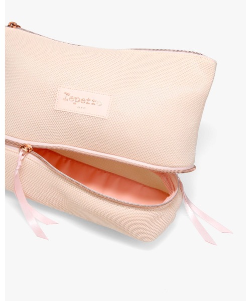 ✨新品未使用品✨repetto　ラメ　光沢あり◎　アイボリー　37 JOY SMALL CASE FOR DANCE SHOES , POUCH / B0376M（ポーチ）｜Repetto