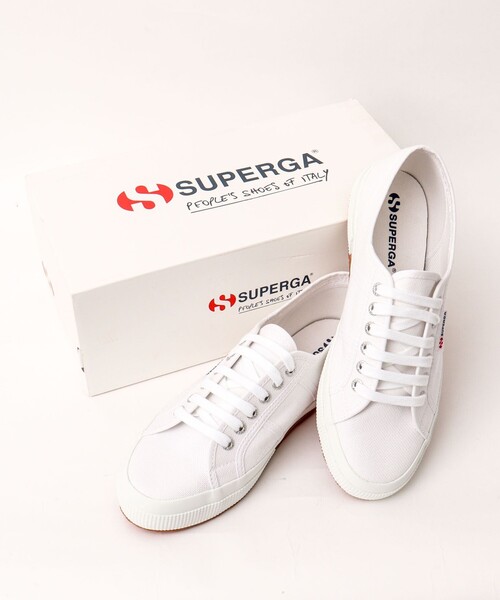 SUPERGA（スペルガ）の「【SUPERGA/スペルガ】2750 COTU CLASSIC（スニーカー・メンズ・ホワイト/ブラック・40/41/42/43）」の12枚目の写真