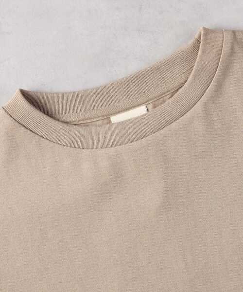 Champion(チャンピオン)の「Champion(チャンピオン)【レディース】ショート丈ロゴTシャツ(Tシャツ/カットソー・レディース・レッド/ホワイト/ベージュ・M/L/XL)」の12枚目の写真