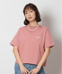 Champion | 【Champion】ショート丈ロゴＴシャツ(Tシャツ/カットソー)