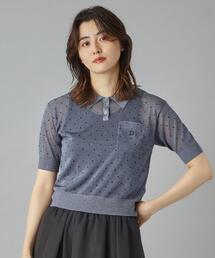 DRESSTERIOR ポロニット 36 ドレステリア　新品 DRESSTERIOR（ドレステリア）の「◇シアーポロニット