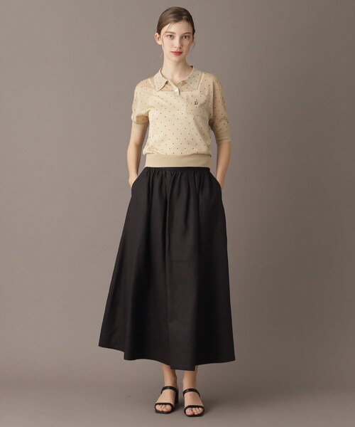 DRESSTERIOR ポロニット 36 ドレステリア　新品 DRESSTERIOR（ドレステリア）の「◇シアーポロニット