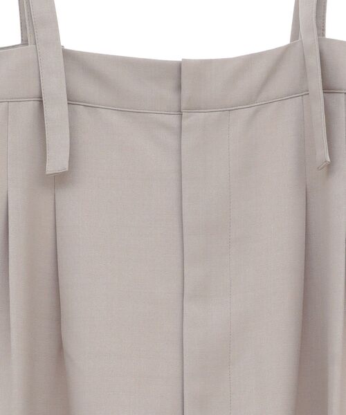 Green Parks(グリーンパークス)の「ベアトップジャンスカ(ジャンパースカート・レディース・ブラック/ベージュ・FREE)」の18枚目の写真