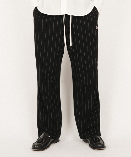 パ*ル様 【#Re:room】ピンストライプ デニムジャケット ワイドパンツ 上 Re:room】PIN STRIPE DENIM BIG SHIRTS JACKET［REJ123］ | #Re