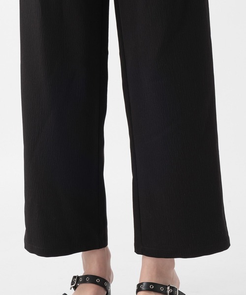 FOREVER 21（フォーエバー トゥエンティーワン）の「【2025SS】フリルオールインワン（つなぎ/オールインワン・レディース・ブラック/ナチュラル・MEDIUM/SMALL）」の17枚目の写真