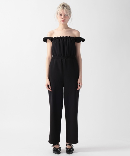 FOREVER 21（フォーエバー トゥエンティーワン）の「【2025SS】フリルオールインワン（つなぎ/オールインワン・レディース・ブラック/ナチュラル・MEDIUM/SMALL）」の19枚目の写真