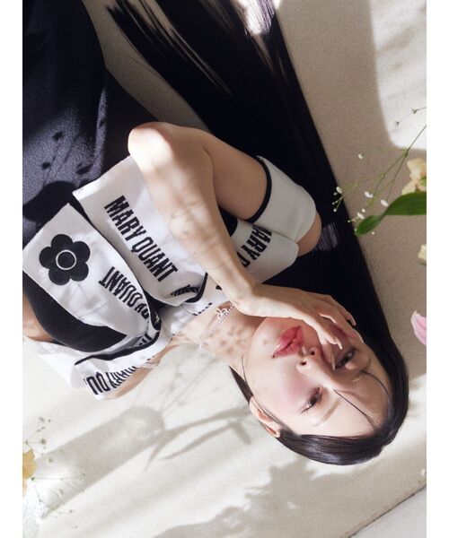 EATME×MARY QUANT】リボンデザインニットワンピース（ワンピース