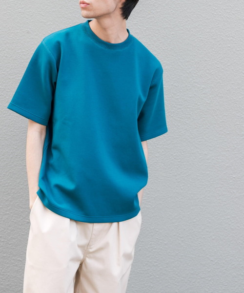 FORK&SPOON（フォークアンドスプーン）の「FORK&SPOON　ストレッチダンボールショートスリーブTシャツ（Tシャツ/カットソー・メンズ・イエロー/ブラック/グレー/オフホワイト/ブルー・5/4）」の12枚目の写真