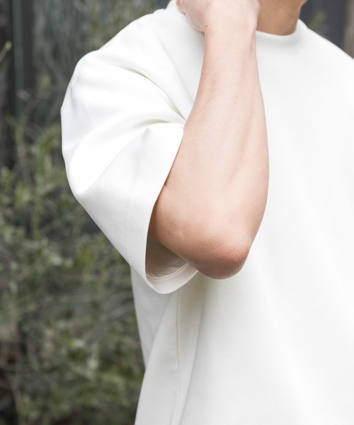 FORK&SPOON（フォークアンドスプーン）の「FORK&SPOON　ストレッチダンボールショートスリーブTシャツ（Tシャツ/カットソー・メンズ・イエロー/ブラック/グレー/オフホワイト/ブルー・5/4）」の15枚目の写真