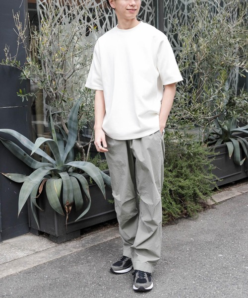 FORK&SPOON（フォークアンドスプーン）の「FORK&SPOON　ストレッチダンボールショートスリーブTシャツ（Tシャツ/カットソー・メンズ・イエロー/ブラック/グレー/オフホワイト/ブルー・5/4）」の20枚目の写真