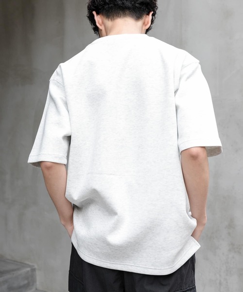 FORK&SPOON（フォークアンドスプーン）の「FORK&SPOON　ストレッチダンボールショートスリーブTシャツ（Tシャツ/カットソー・メンズ・イエロー/ブラック/グレー/オフホワイト/ブルー・5/4）」の22枚目の写真