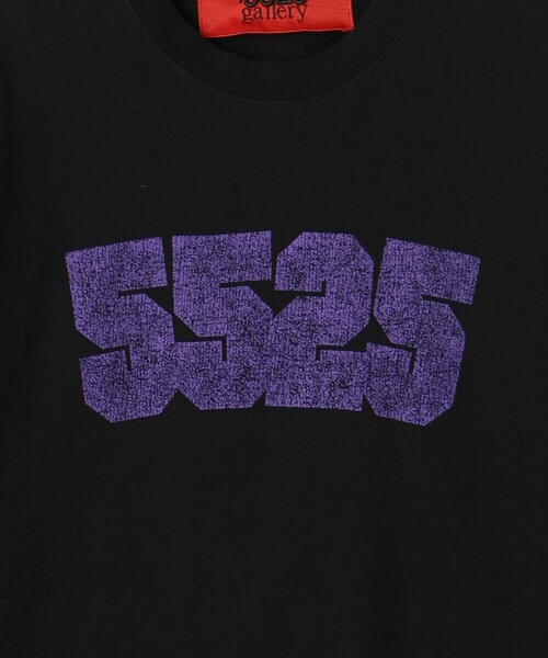 別注】 ＜5525gallery＞ ロゴ Tシャツ ブラック（Tシャツ