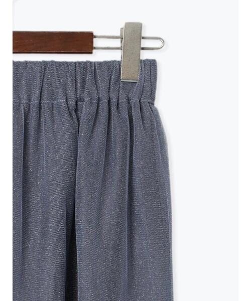 Te chichi TERRASSE（テチチテラス）の「ラメチュール切替スカート（スカート・レディース・ブルー/オフホワイト/ブラック・F）」の22枚目の写真