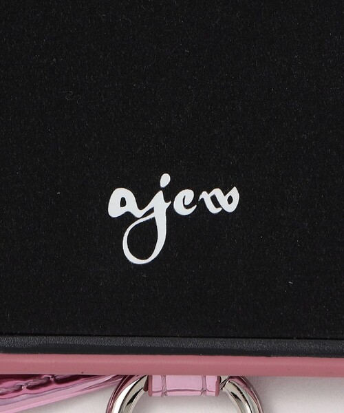 ajew エジュー iPhone15ケース PVC heart ハート iPhone15 / pink 【PVC heart】 (発送はご注文から3営業日以内