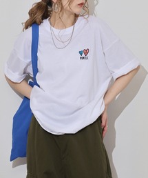 SMILEY FACE（スマイリーフェイス）の「SMILEY FACE ワイドシルエット半袖Tシャツ（Tシャツ/カットソー・メンズ）」