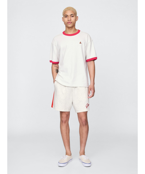 GAP(ギャップ)の「ブラナンベア リンガーTシャツ(Tシャツ/カットソー・メンズ・ホワイト系その他/ブラック/ホワイト・S/M/L/XL/XS)」の9枚目の写真