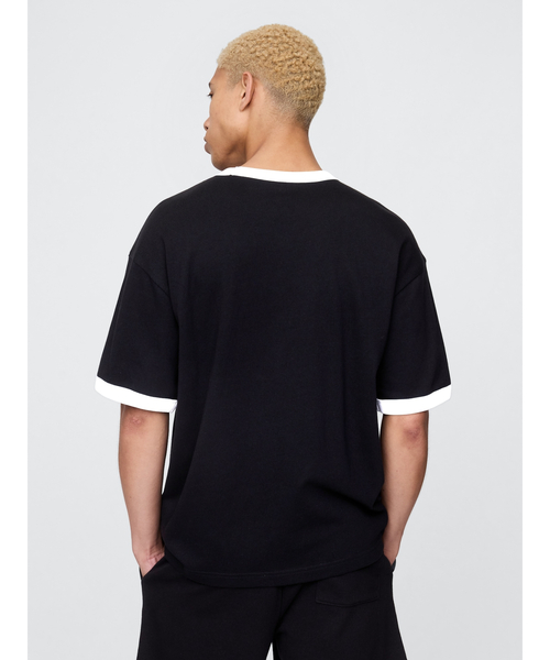 INDEPENDENT リンガーTシャツ ブラナンベア リンガーTシャツ（Tシャツ/カットソー）｜GAP