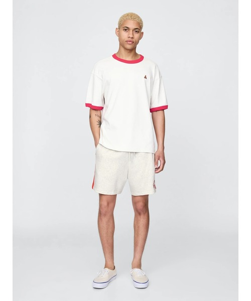 GAP(ギャップ)の「ブラナンベア リンガーTシャツ(Tシャツ/カットソー・メンズ・ホワイト系その他/ブラック/ホワイト・S/M/L/XL/XS)」の4枚目の写真