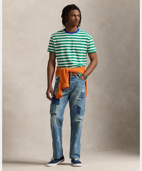 POLO クラシック フィット ストライプド ジャージー Tシャツ クラシック フィット ストライプド ジャージー Tシャツ | ラルフ