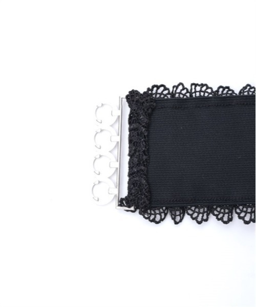 axes femme（アクシーズファム）の「レース使いゴムベルト（ベルト・レディース・ホワイト/ブラック・FREE）」の15枚目の写真