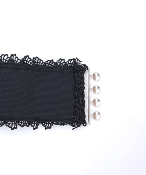 axes femme（アクシーズファム）の「レース使いゴムベルト（ベルト・レディース・ホワイト/ブラック・FREE）」の17枚目の写真
