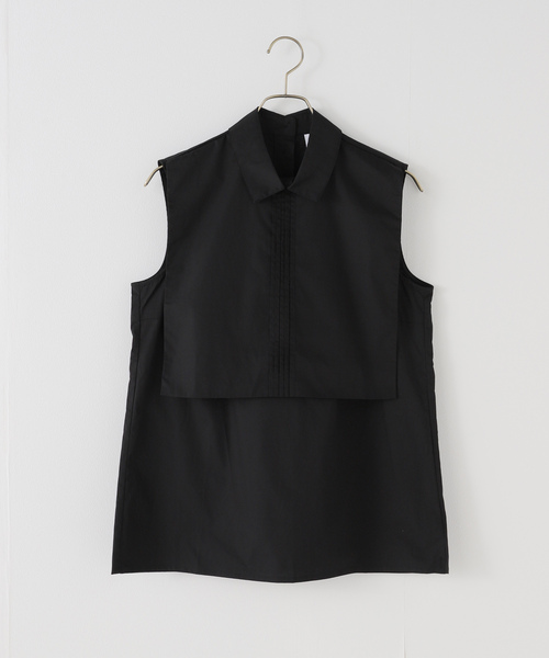 foemina(フォエミナ)の「FOEMINA/フォエミナ SAGE TOPS(シャツ/ブラウス・レディース・ブラック・SMALL)」の1枚目の写真
