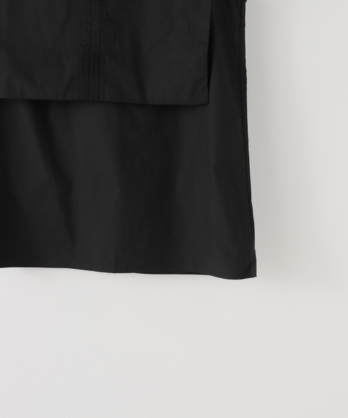 foemina(フォエミナ)の「FOEMINA/フォエミナ SAGE TOPS(シャツ/ブラウス・レディース・ブラック・SMALL)」の2枚目の写真