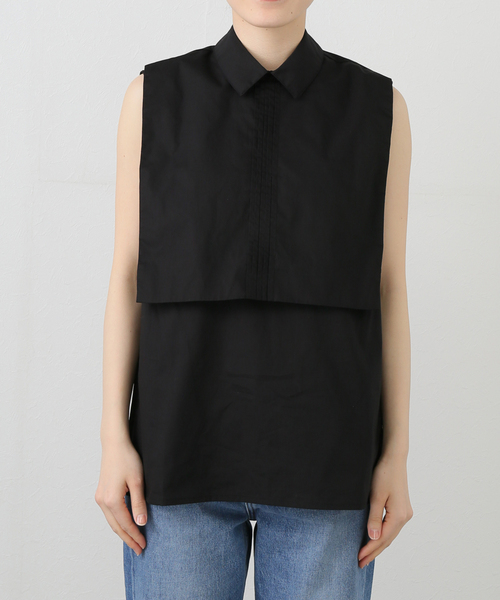 foemina(フォエミナ)の「FOEMINA/フォエミナ SAGE TOPS(シャツ/ブラウス・レディース・ブラック・SMALL)」の9枚目の写真