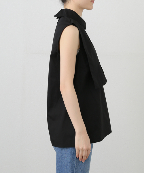 foemina(フォエミナ)の「FOEMINA/フォエミナ SAGE TOPS(シャツ/ブラウス・レディース・ブラック・SMALL)」の12枚目の写真