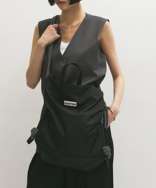 HUNTER for ADAM ET ROPE'】別注トラベルナイロントートBAG