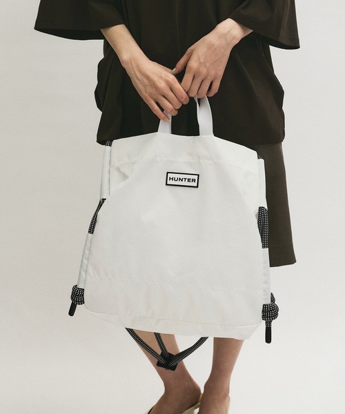 HUNTER for ADAM ET ROPE 別注トラベルナイロントートBAG ADAM ET ROPE'｜【HUNTER for ADAM ET ROPE'】別注トラベル
