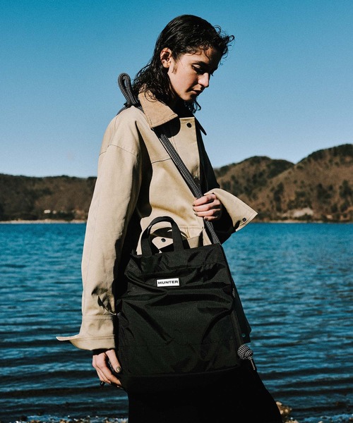 HUNTER for ADAM ET ROPE'】別注トラベルナイロントートBAG