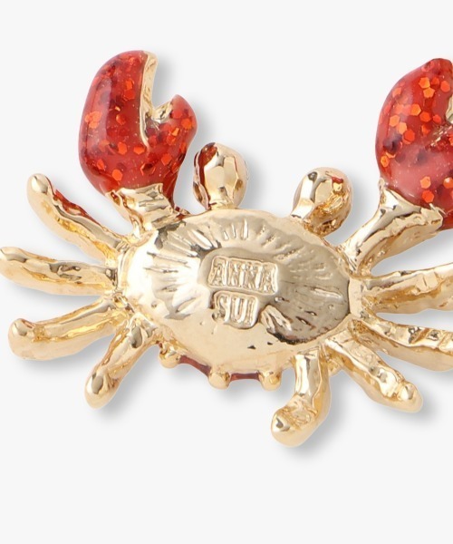 【ANNA SUI】即対応 カニモチーフ イヤリング カニモチーフ イヤリング（イヤリング）｜ANNA SUI（アナスイ