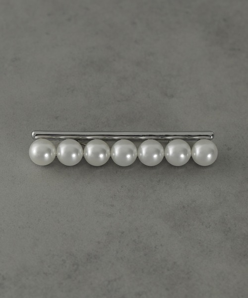 パール × メタル ブローチ（ブローチ/コサージュ）｜Kana（カナ