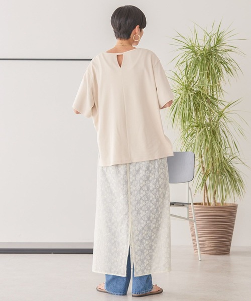 美品PAYDAY×RHC コラボ　別注　刺繍メモリアルスカート kOhAKUハトメレースアップスカート』