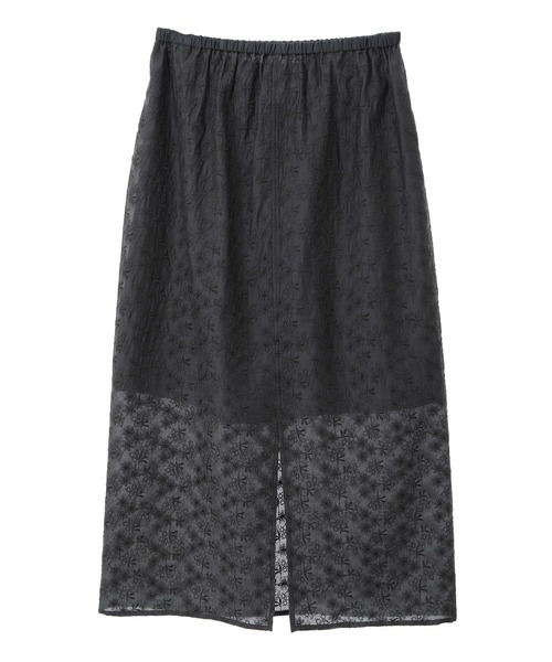 AMERICAN HOLIC(アメリカンホリック)の「2WAYレース刺繍タイトスカート(スカート・レディース・チャコールグレー/ブラック/アイボリー・L/M)」の14枚目の写真