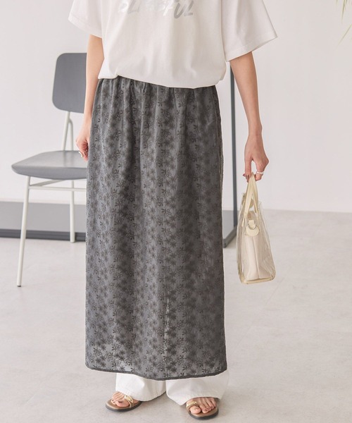 セール】2WAYレース刺繍タイトスカート（スカート）｜AMERICAN HOLIC